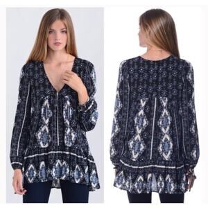FREE PEOPLE DOWN THE BAY TUNIC WOMEN'S SIZE XS